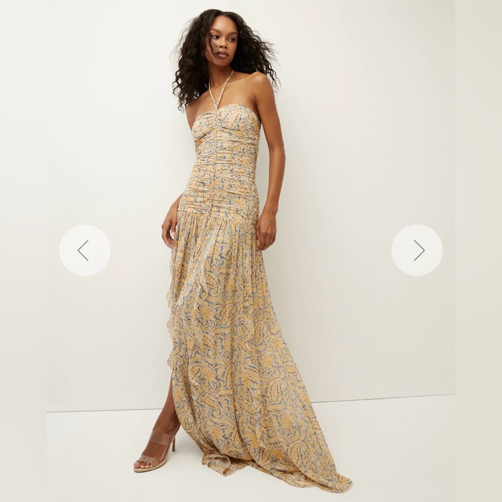 Veronica Beard Lucine Paisley Dress